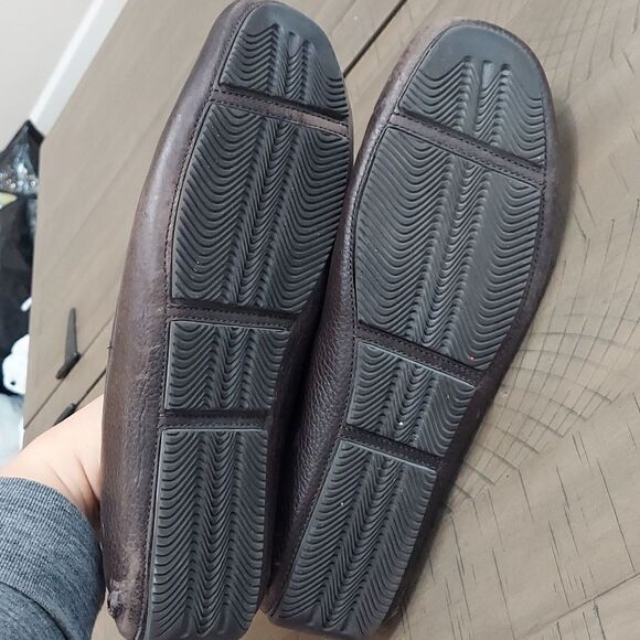 Peter Millar Shetland Leather & Tartan Wool Driving Loafer Sz 8.5 - Picture 12 of 13